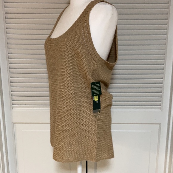 NWT Lauren Ralph Lauren Sleeveless Blouse Size XL - Picture 5 of 11